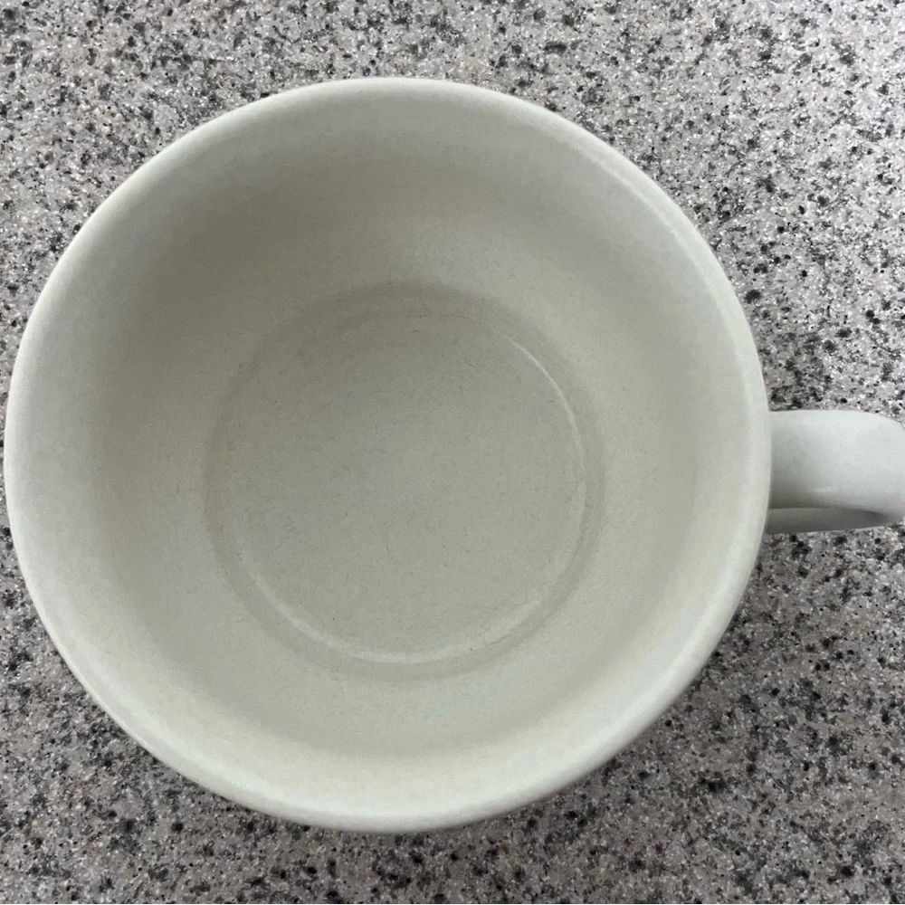 Pfaltzgraff Yorktowne Pattern Blue and White Ceramic Mugs & Saucers - Picture 6 of 16